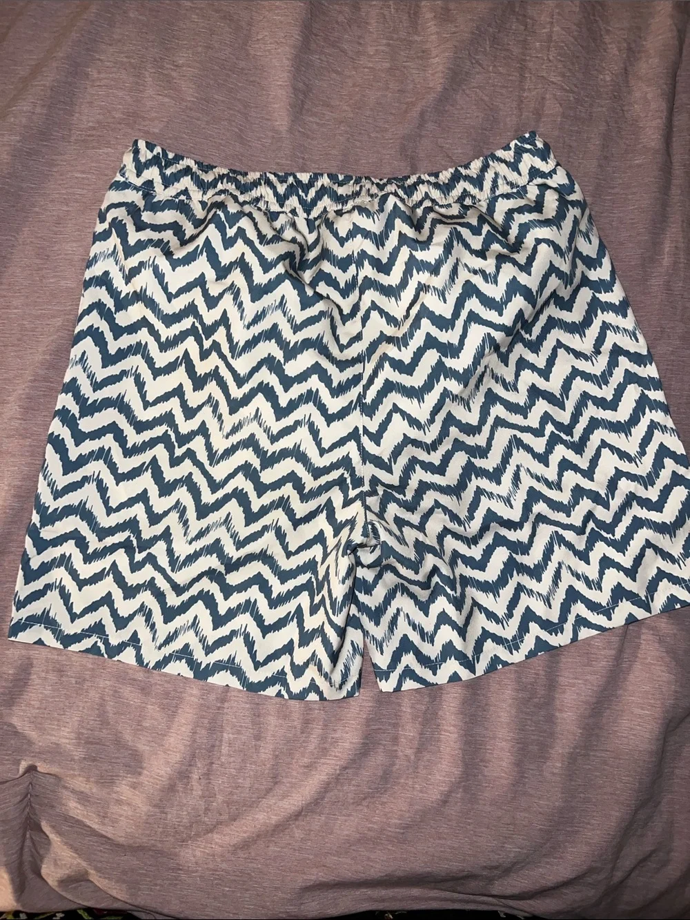 Boohoo Man Abstract Print Swim Shorts